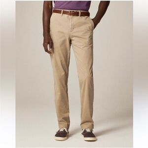 J Crew Pants 32 Straight Fit Chino 770 Tan